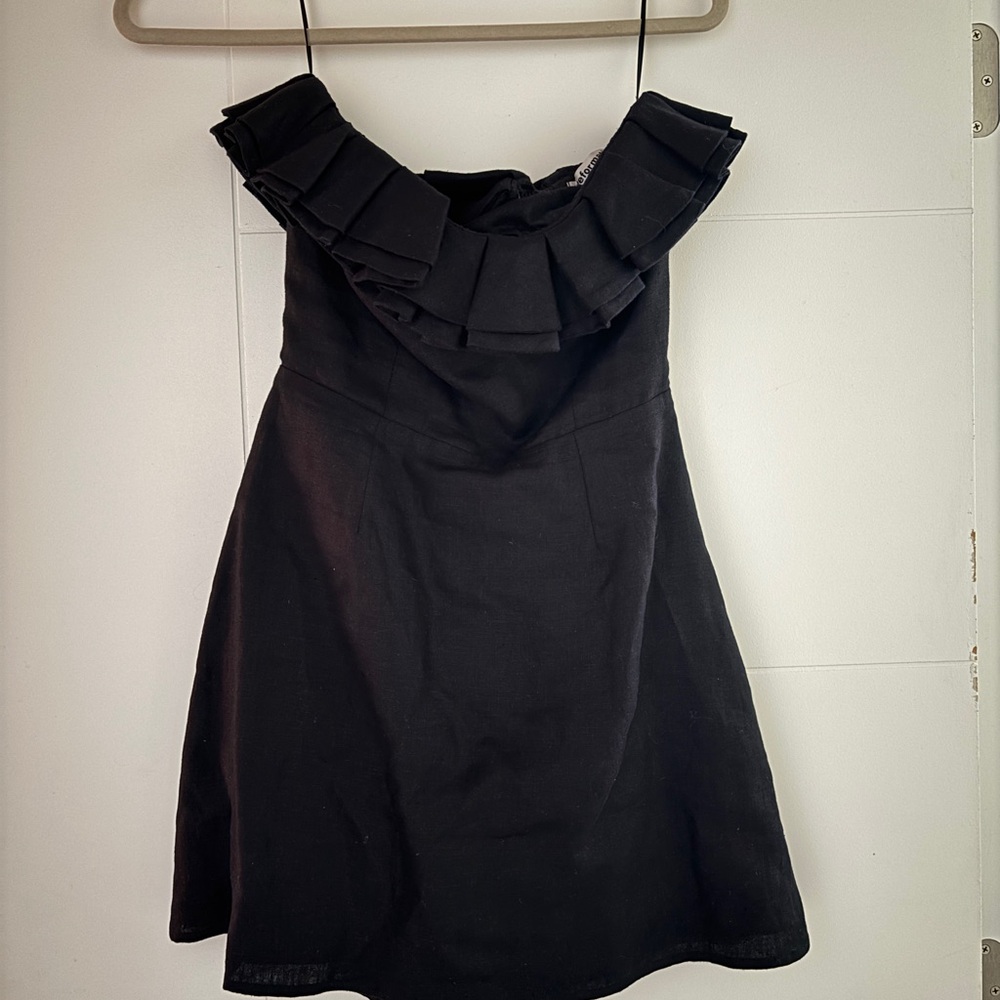 Reformation Reef Black Dress - Picture 2 of 4